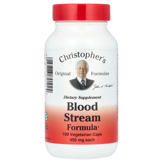 Blood Stream Formula - Vegetarian & Vegan Dietary Supplement by Christopher's Original Formulas - Image 1