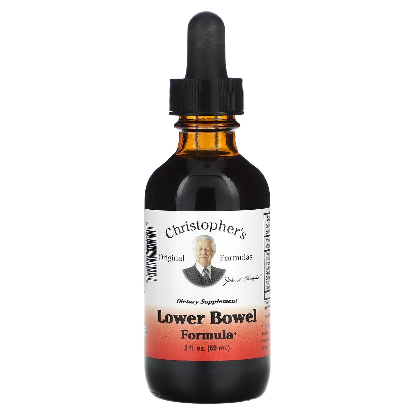 Natural Bowel Support with Christopher's Lower Bowel Formula - Image 1