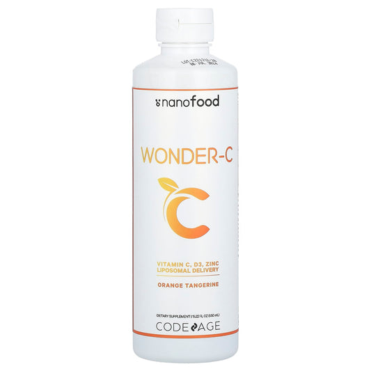 Boost Immunity with CodeAge Nanofood Wonder-C - 15.22 fl oz (450 ml) - Image 1
