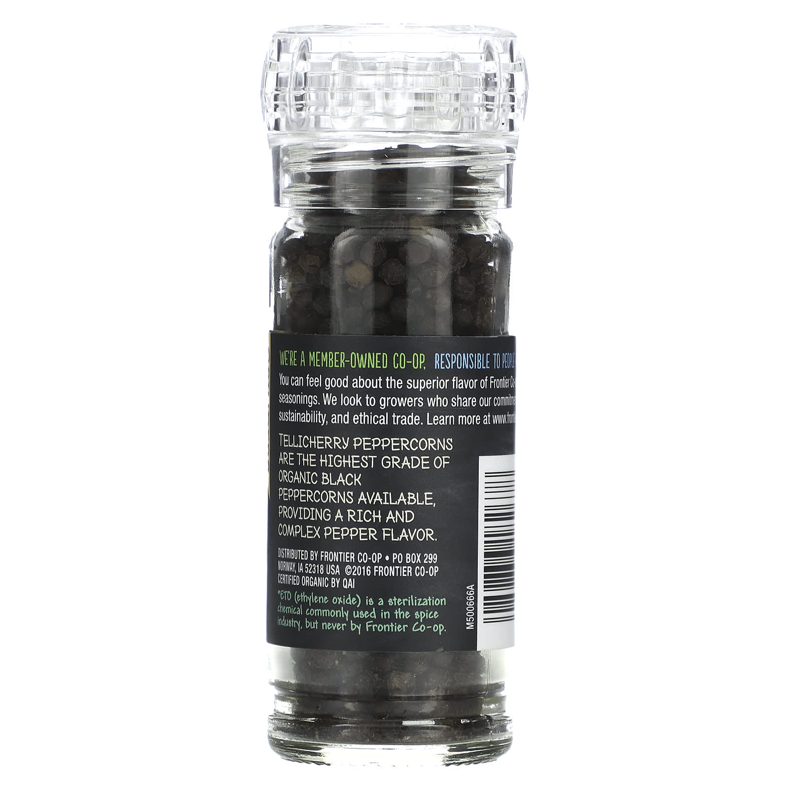 &quot;Tellicherry Black Peppercorns by Frontier Co-op - USDA Organic, 1.76 oz&quot; - Image 2
