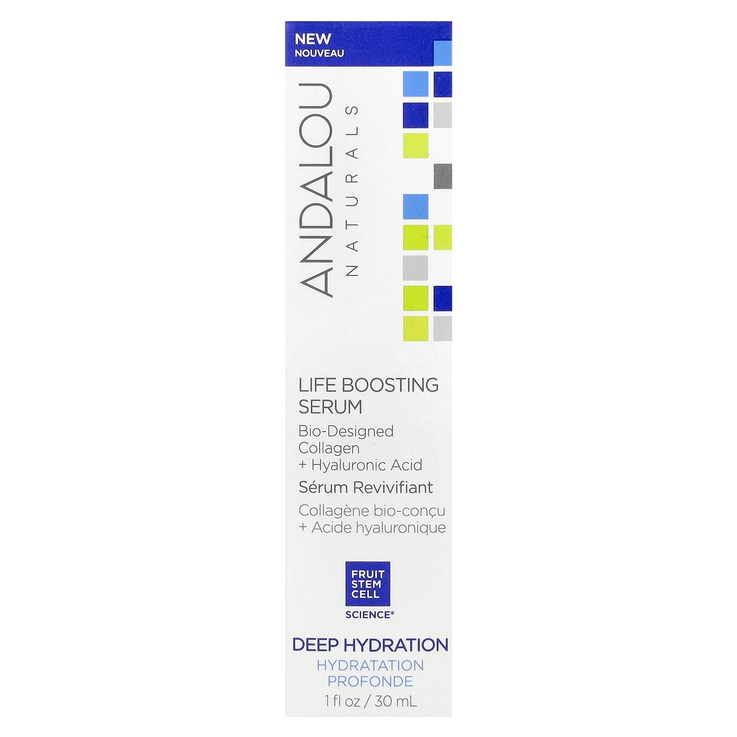Andalou Naturals Bio-Designed Collagen Serum for Deep Hydration - Image 2