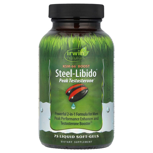 Boost Testosterone & Libido with Irwin Naturals Steel-Libido Peak - Image 1