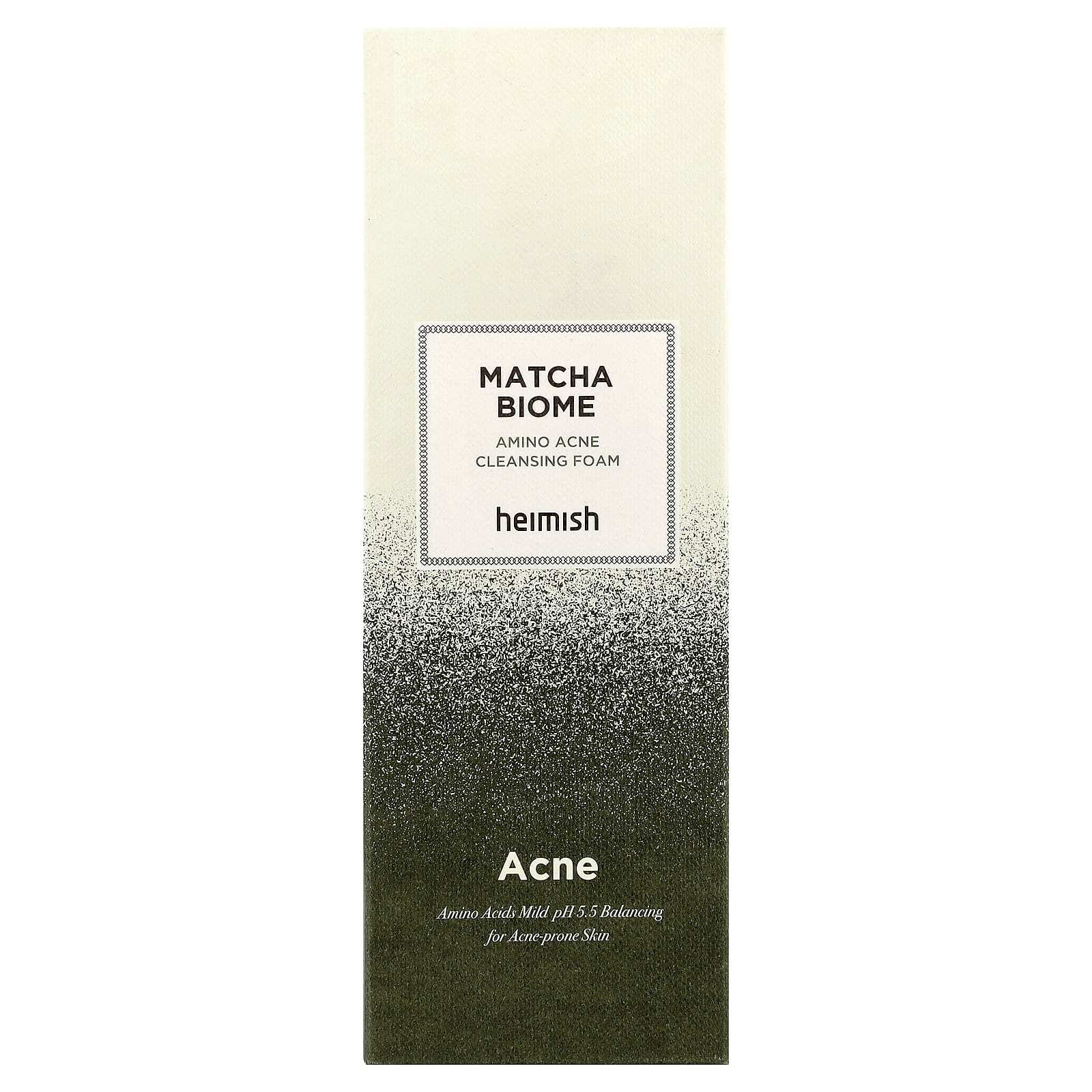 Heimish Matcha Biome Amino Acne Cleansing Foam, 5.29 oz (150g) - Image 2
