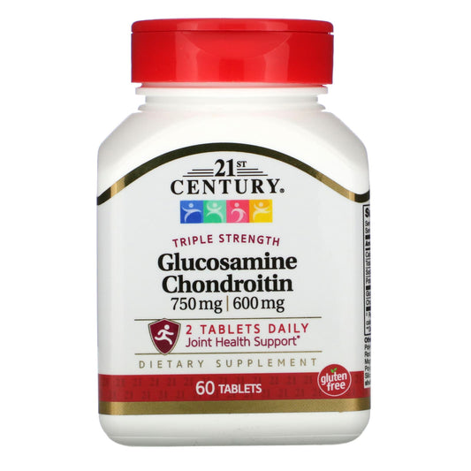 Triple Strength Glucosamine Chondroitin Supplement - Joint Health Support - Image 1