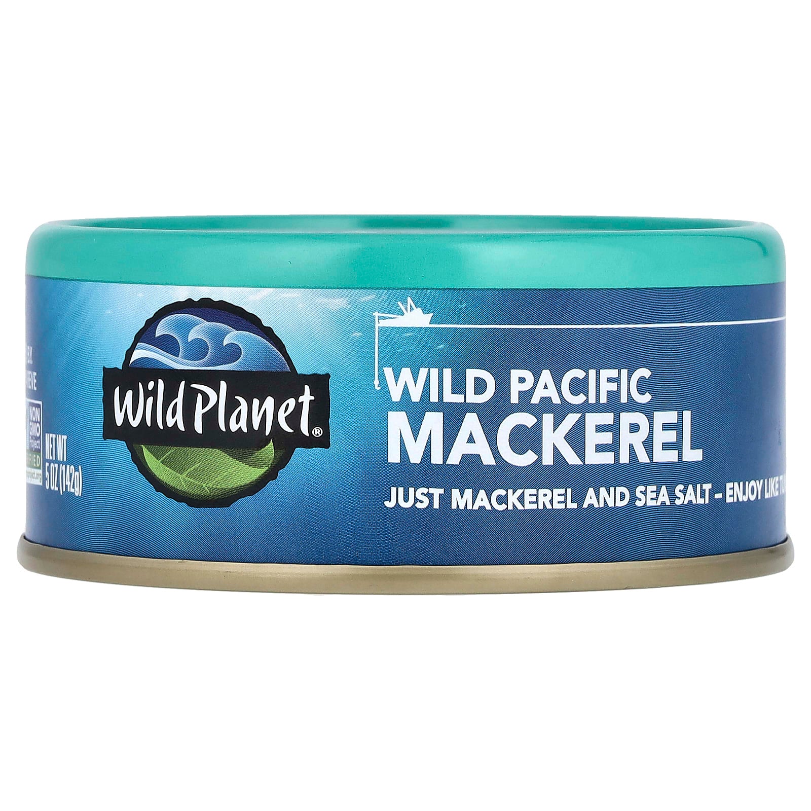 Wild Planet, Wild Pacific Mackerel, 5 oz (142 g) - Image 1