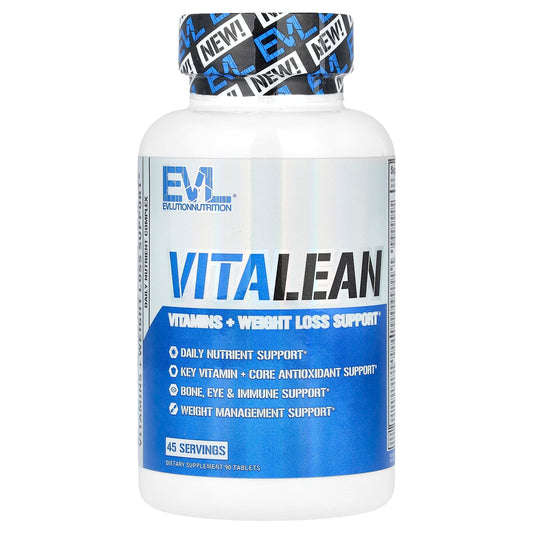 EVLution VitaLean Vitamins for Weight Loss Support - 90 Tablets - Image 1