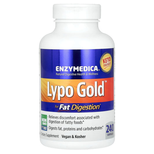Enzymedica Lypo Gold for Enhanced Fat Digestion & Cardiovascular Support - Image 1