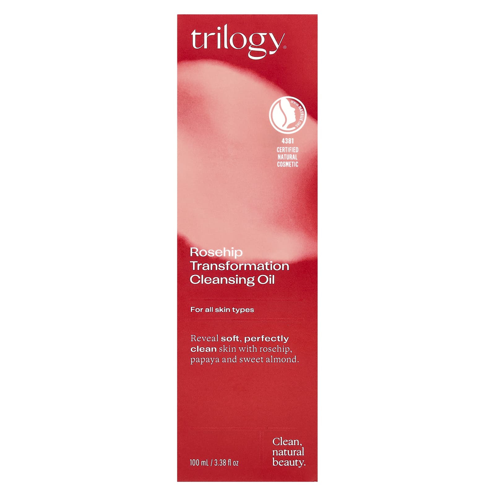 Trilogy, Rosehip Transformation Cleansing Oil, 3.38 fl oz (100 ml) - Image 2