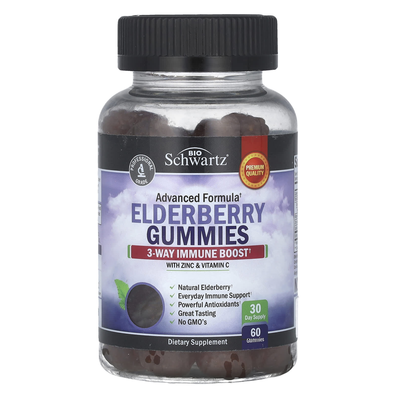 Elderberry Gummies with Zinc & Vitamin C | Immunity Boosters - Image 1