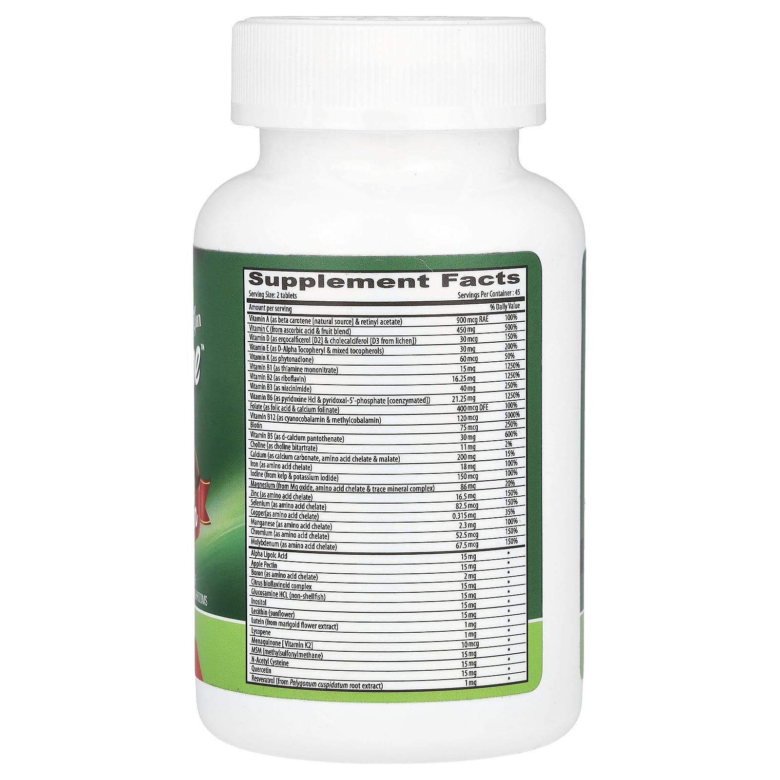 Vegan Iron-Free Multivitamin by Deva - Tuba Prime for Adults - Image 2
