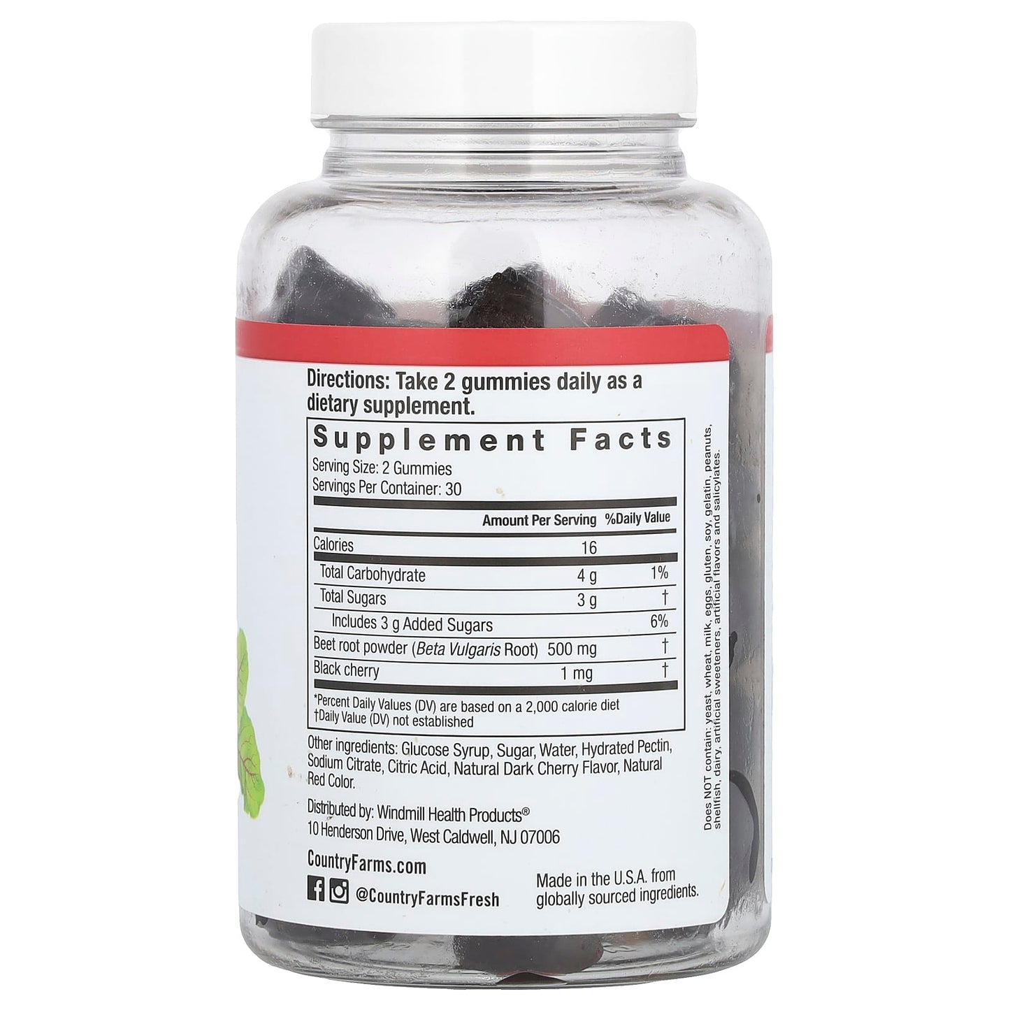 Revitalize Your Energy with Country Farms Bountiful Beets Gummies - Image 2