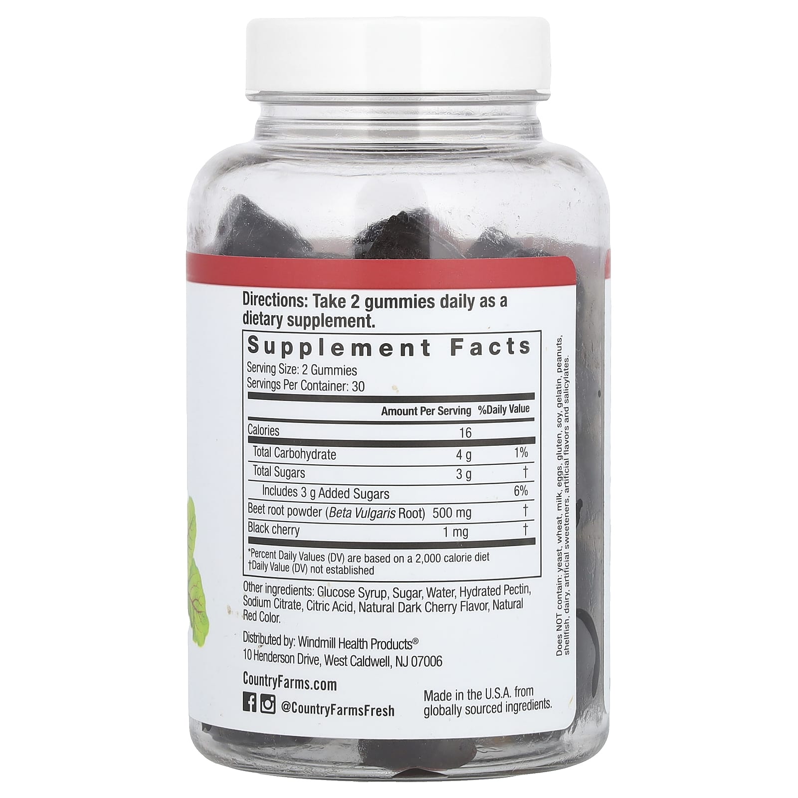 Revitalize Your Energy with Country Farms Bountiful Beets Gummies - Image 2
