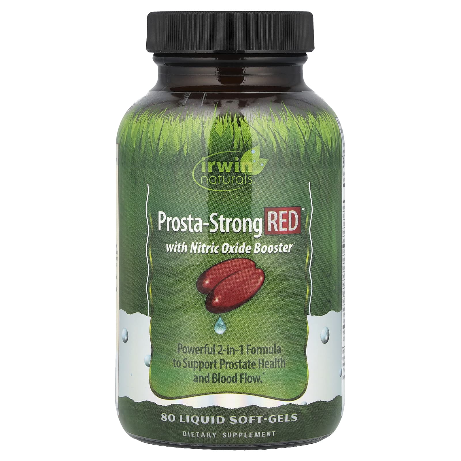 Irwin Naturals Prosta-Strong RED for Men's Prostate Support & Blood Flow - Image 1