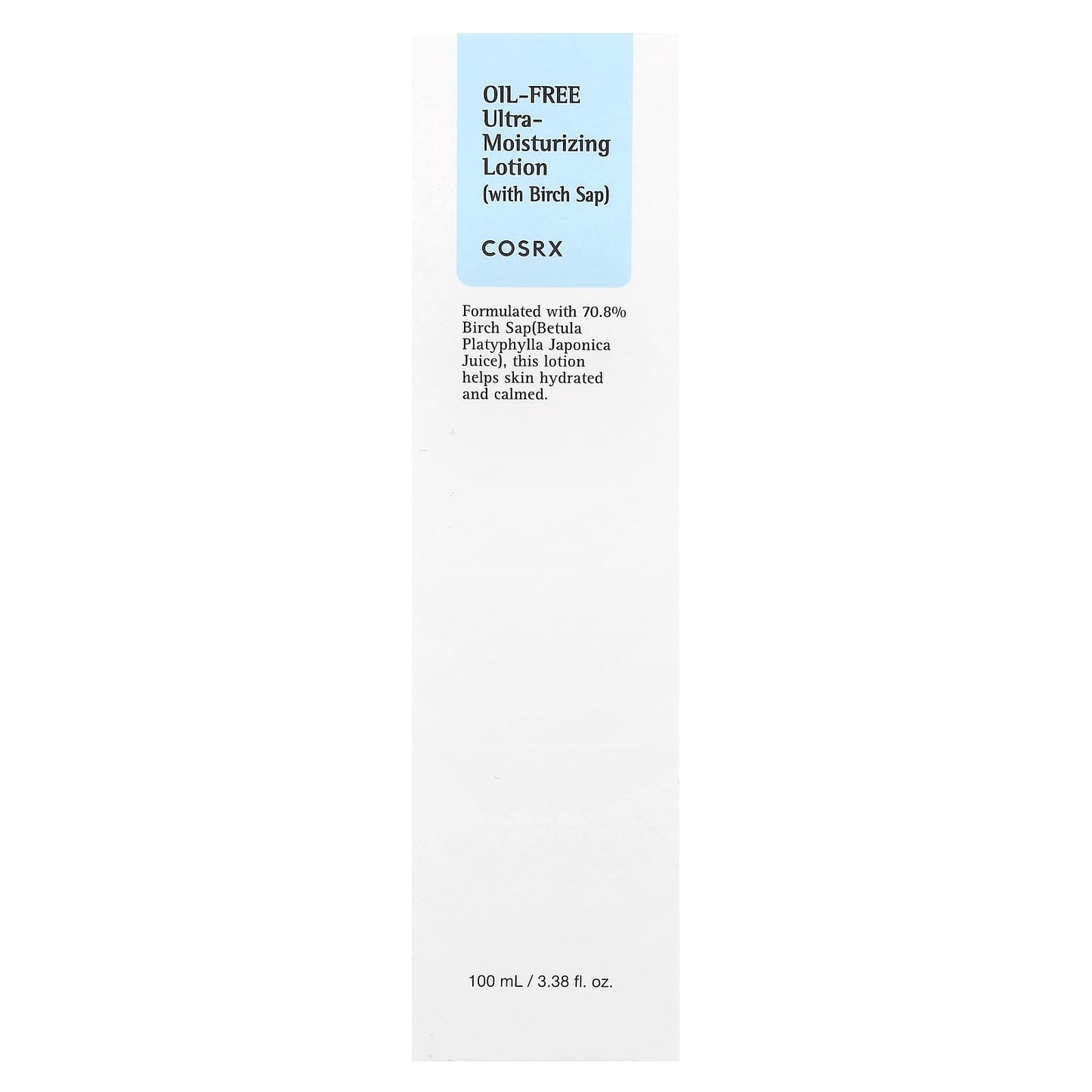 Oil-Free Ultra-Moisturizing Lotion with Birch Sap by CosRx - Image 2