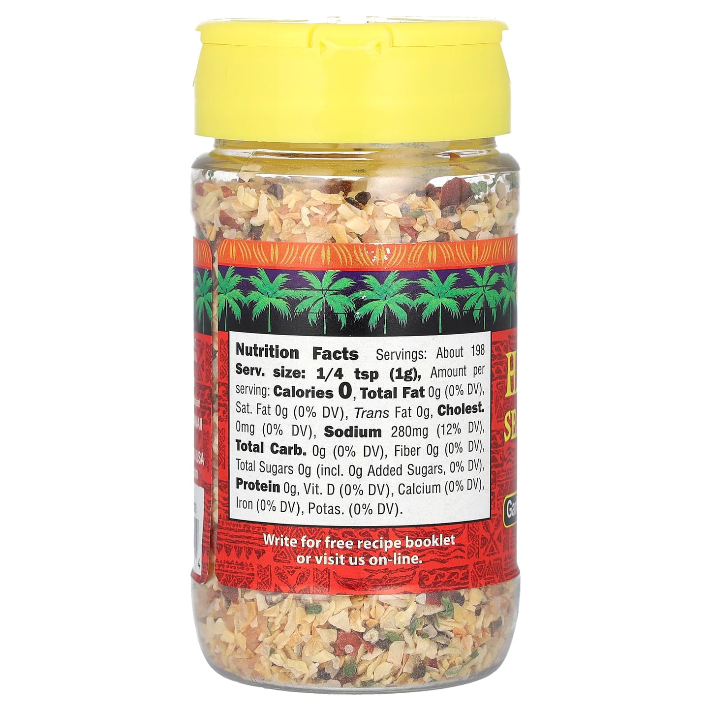 NOH Foods of Hawaii, Hawaiian Seasoning Salt, Garlic Herb, 7 oz (198 g) - Image 2