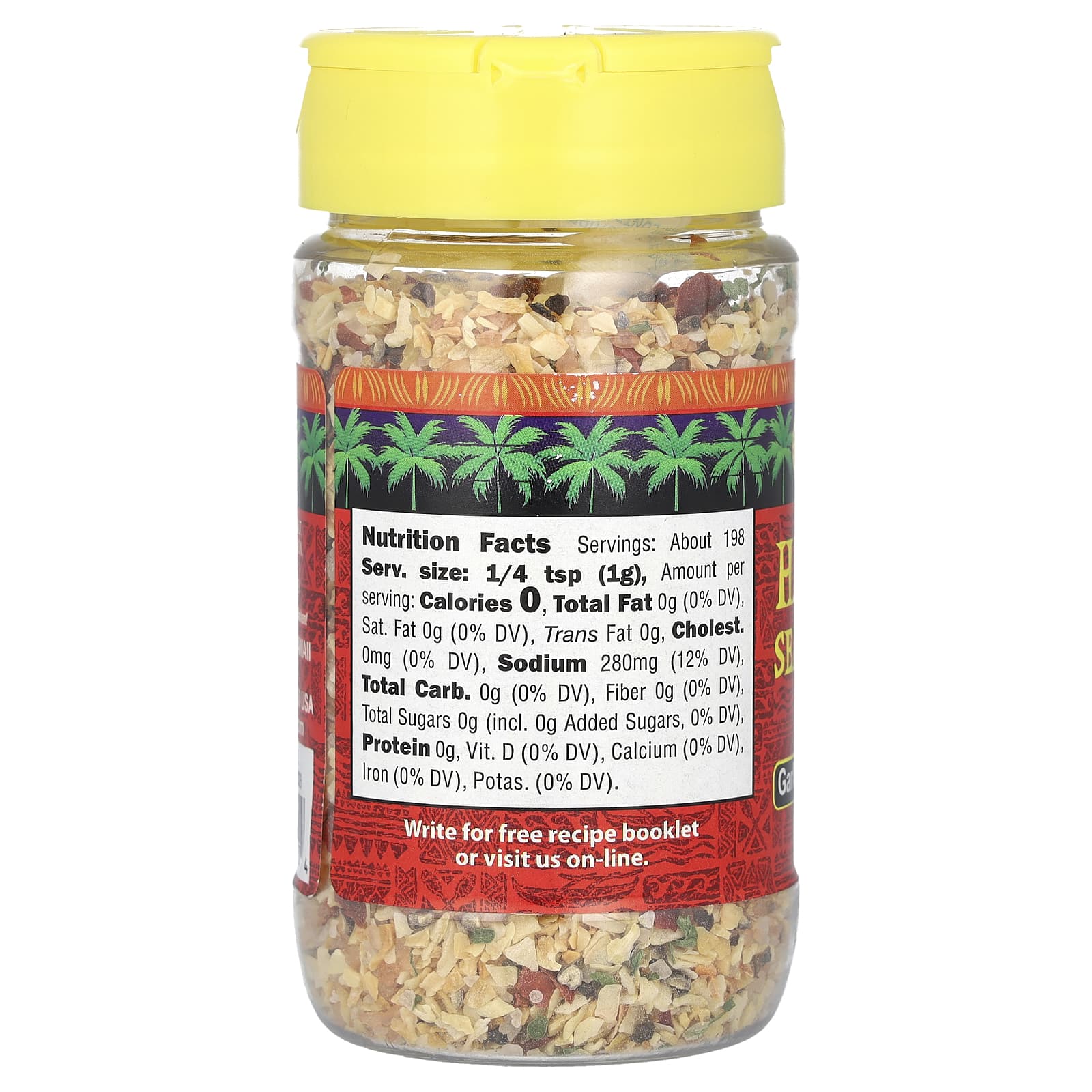NOH Foods of Hawaii, Hawaiian Seasoning Salt, Garlic Herb, 7 oz (198 g) - Image 2