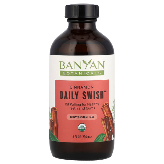 Daily Swish Oral Care Ayurvedic Oil Pulling with Cinnamon - 8 fl oz - Image 1