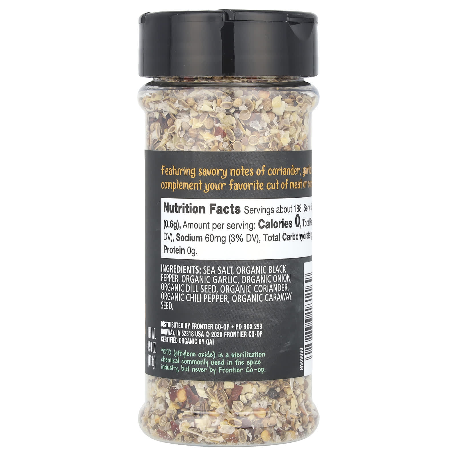 Organic Savory Pepper Spice by Frontier Co-op, USDA Organic, 3.99 oz - Image 2
