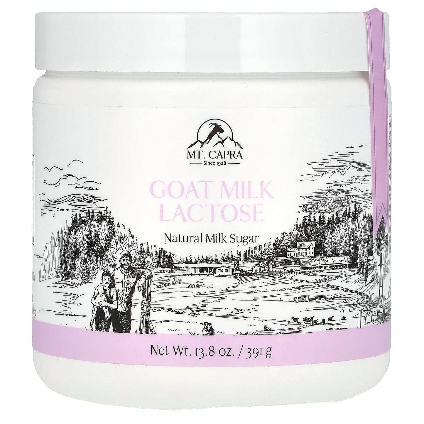 Mt. Capra, Goat Milk Lactose, 13.8 oz (391 g) - Image 1