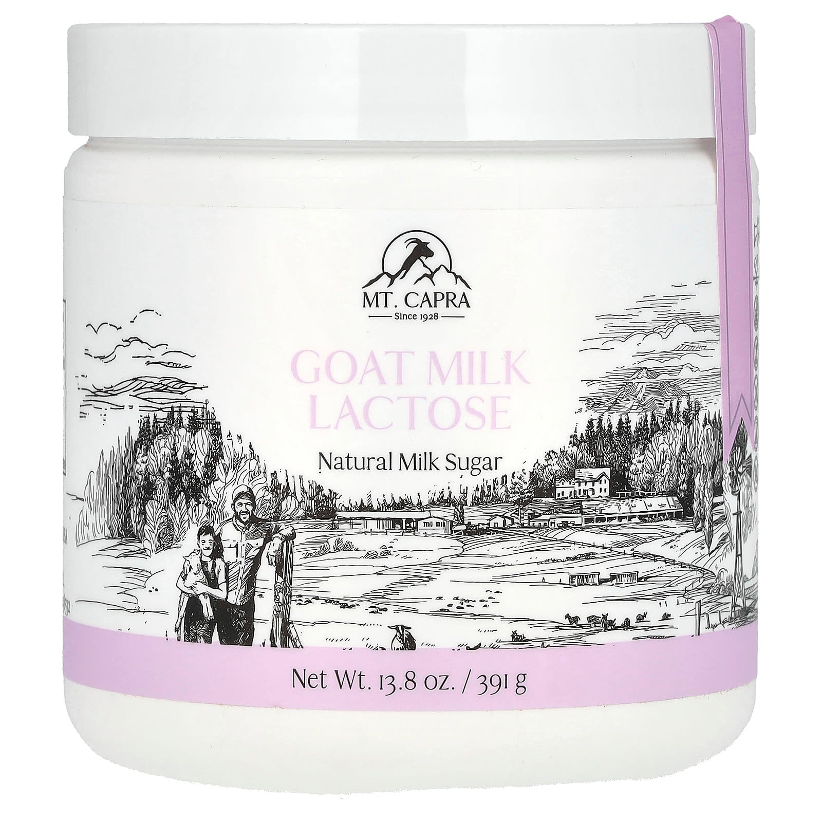 Mt. Capra, Goat Milk Lactose, 13.8 oz (391 g) - Image 1
