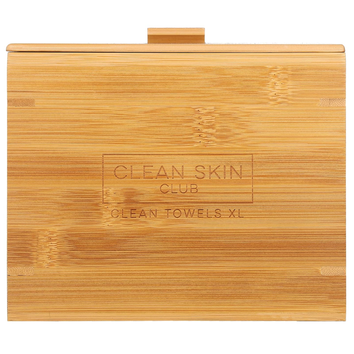 Eco-Friendly Clean Towels in Luxe Bamboo Box | Clean Skin Club - Image 1