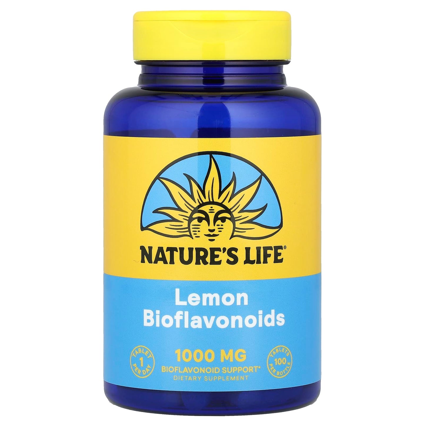 Nature's Life, Lemon Bioflavonoids, 1,000 mg,  100 Tablets - Image 1
