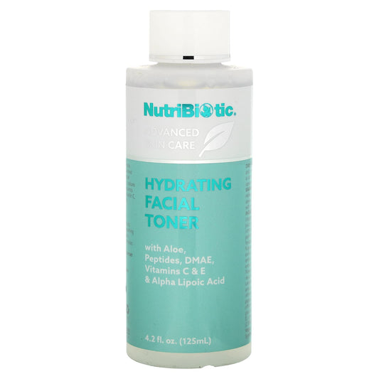 NutriBiotic, Hydrating Facial Toner, 4.2 fl oz (125 ml) - Image 1