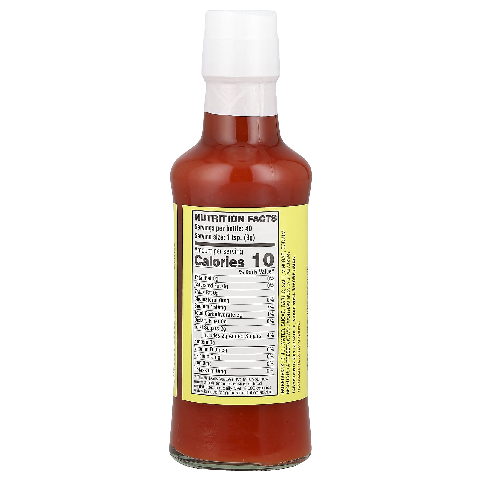 Authentic Thai Garlic Chili Pepper Sauce 7 fl oz - Non GMO & Gluten Free - Image 2