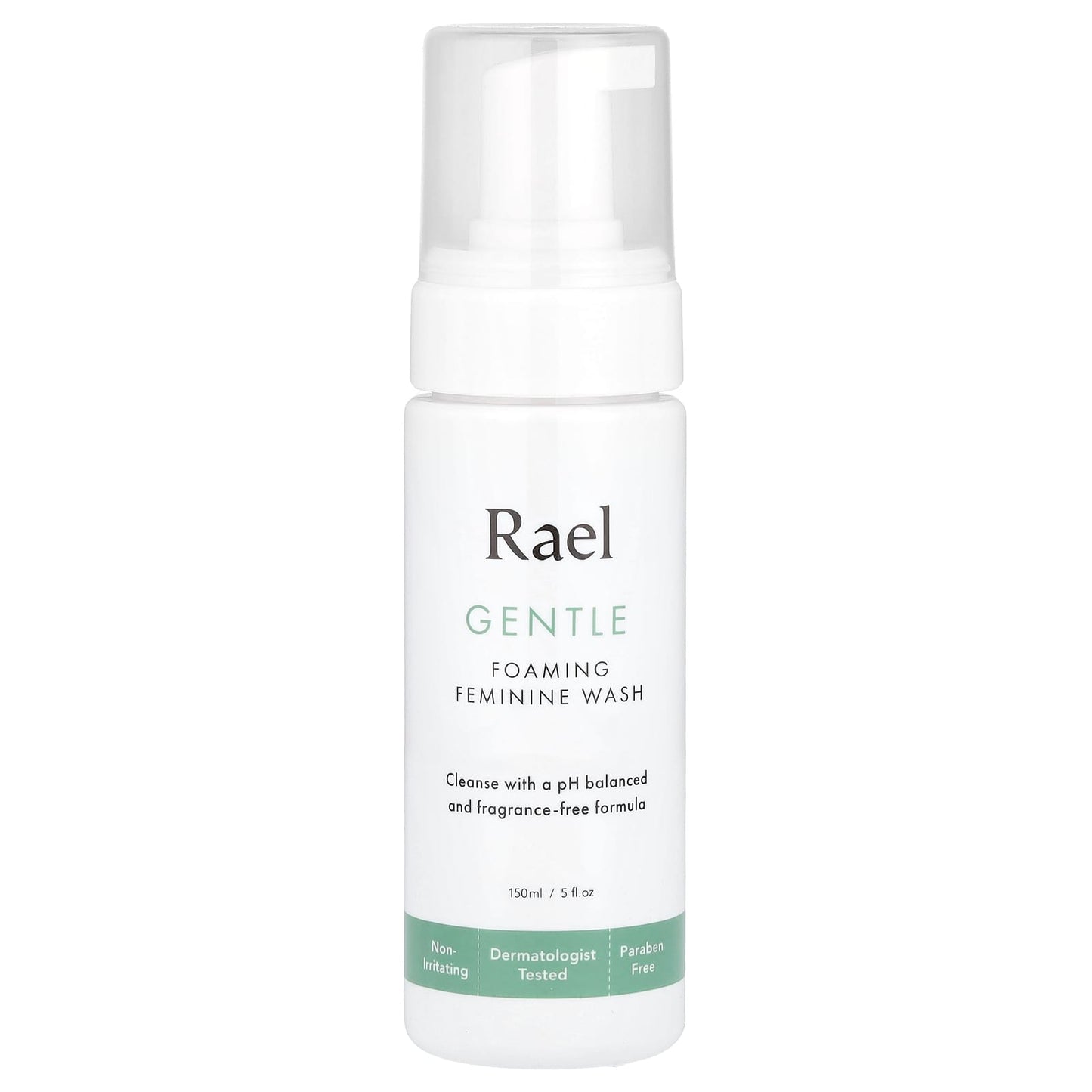 Rael, Gentle Foaming Feminine Wash, Fragrance Free, 5 fl oz (150 ml) - Image 1