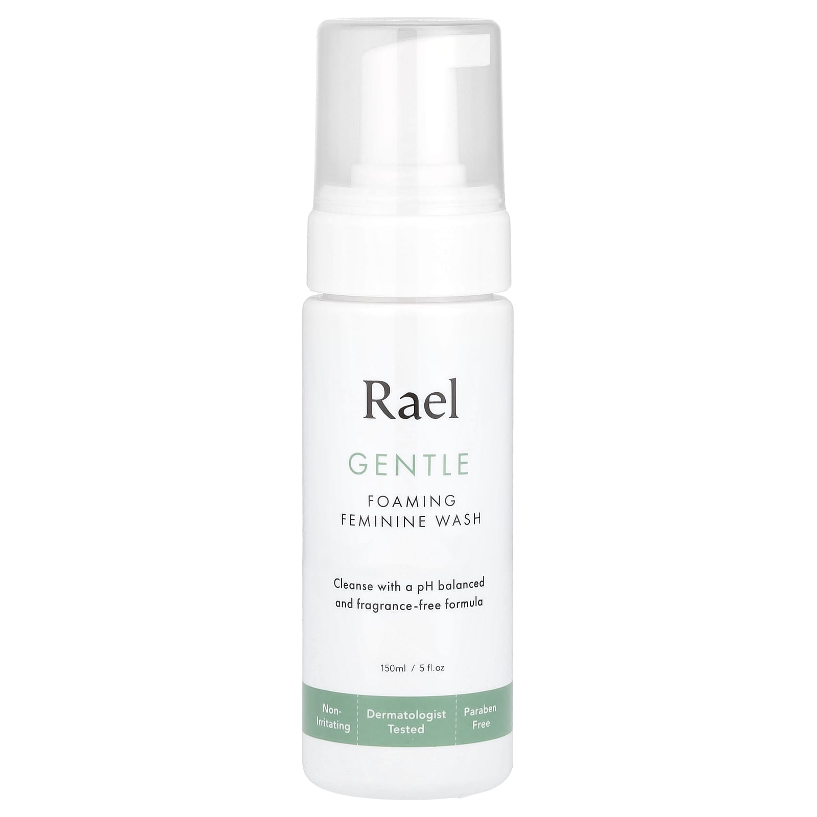 Rael, Gentle Foaming Feminine Wash, Fragrance Free, 5 fl oz (150 ml) - Image 1