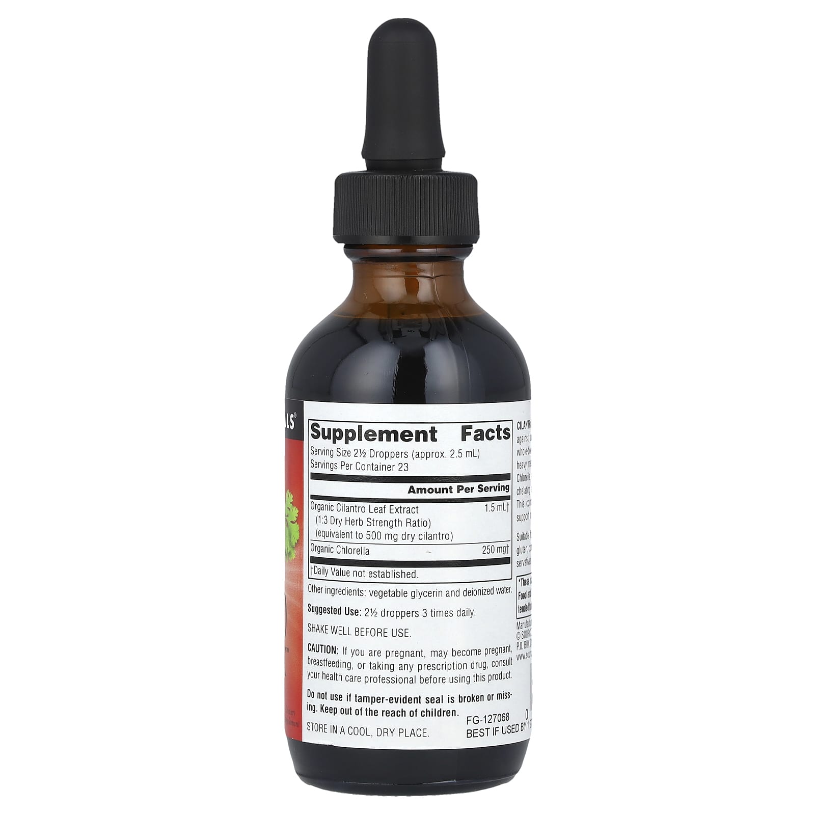 Source Naturals, Cilantro Metal Detox™ With Chlorella, 2 fl oz (59.14 ml) - Image 2