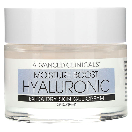 Advanced Clinicals Hyaluronic Acid Gel Cream for Extra Dry Skin, 2 fl. oz. - Image 1