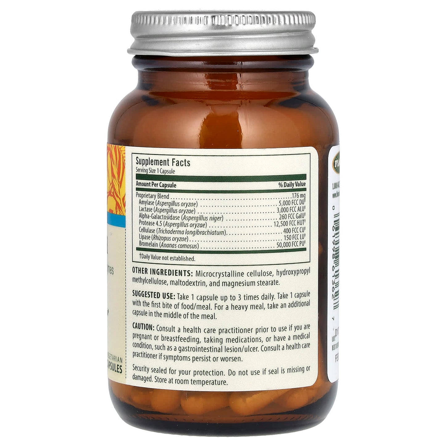 Flora Enzyme Blend - 60 Vegetarian Capsules for Digestive Relief - Image 2