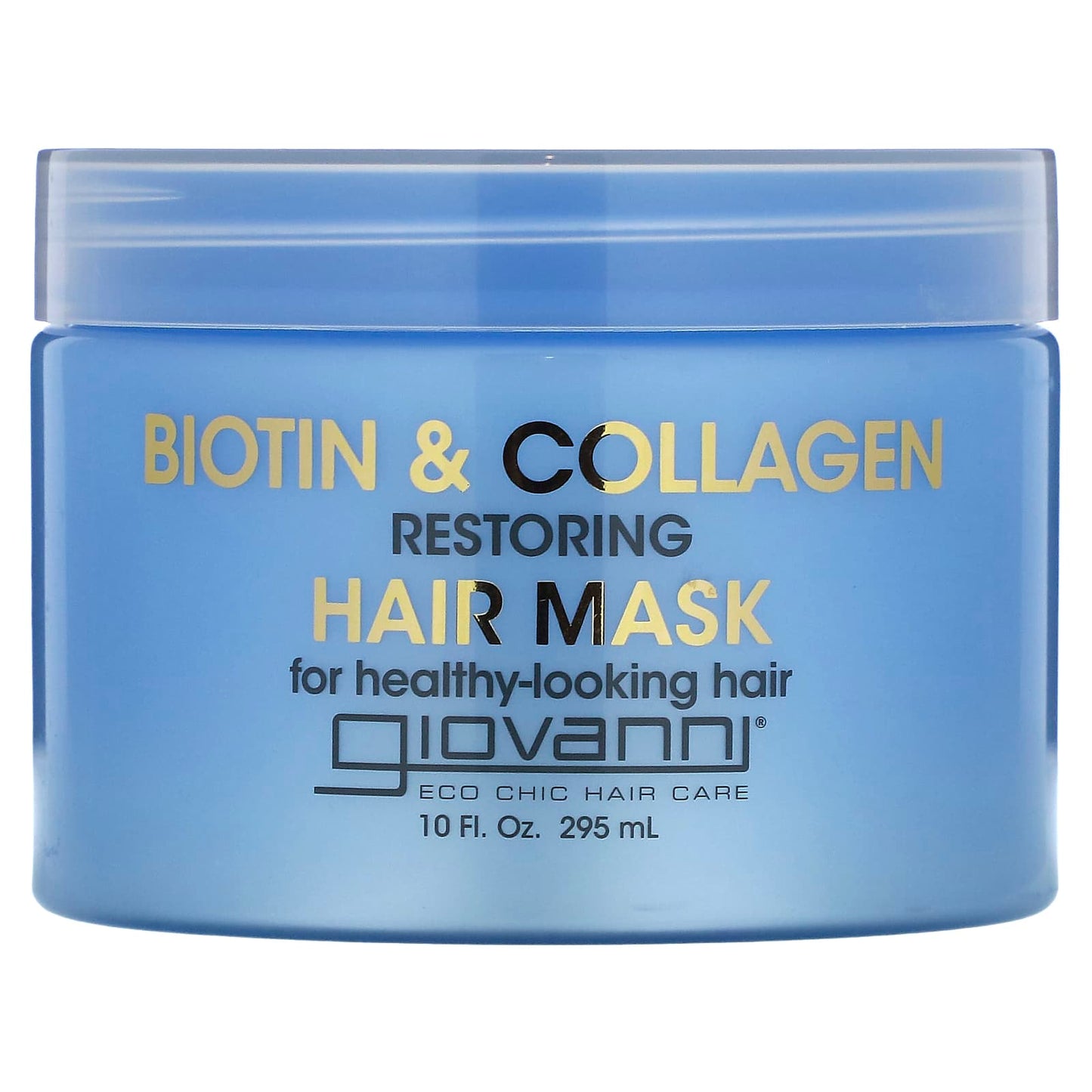 Giovanni Biotin Hair Mask, 100% Vegan & Cruelty-Free, 10 fl oz (295 ml) - Image 1