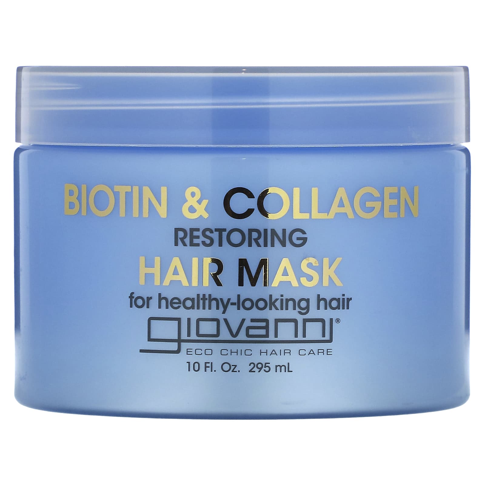 Giovanni Biotin Hair Mask, 100% Vegan & Cruelty-Free, 10 fl oz (295 ml) - Image 1