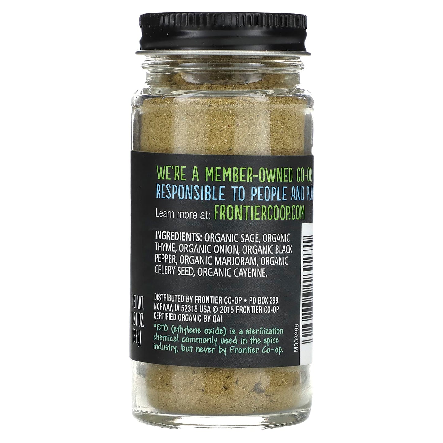 Organic Poultry Seasoning with Sage & Thyme by Frontier Co-op, 1.2 oz - Image 2