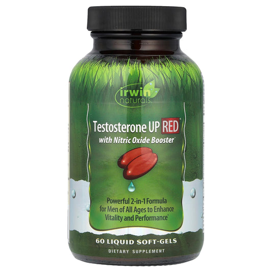 Boost Testosterone & Energy with Irwin Naturals Liquid Soft-Gels - Image 1