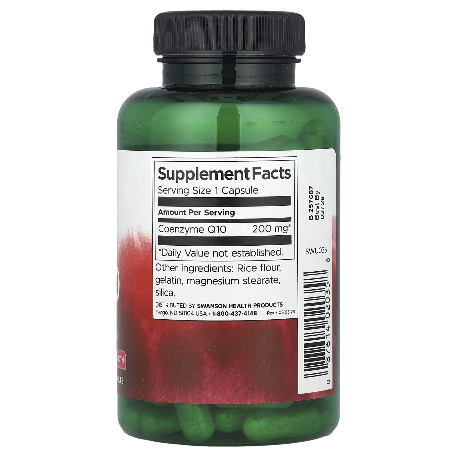 Swanson, CoQ10, Maximum Strength, 200 mg, 90 Capsules