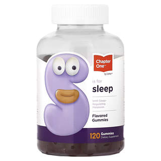 Sleep Better Tonight with Chapter One's Melatonin Gummies 120 Count