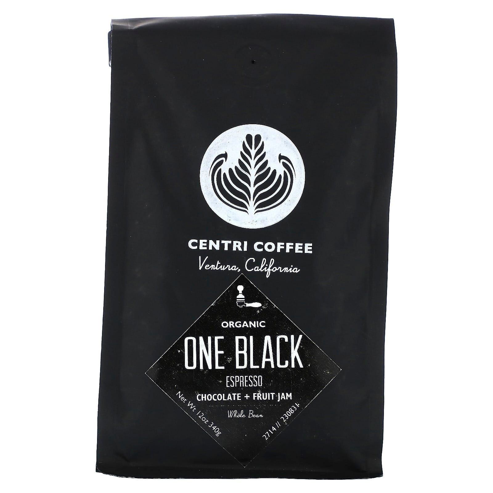 Organic One Black Espresso by Centri Coffee - Rich, Smooth, & Balanced - Image 1