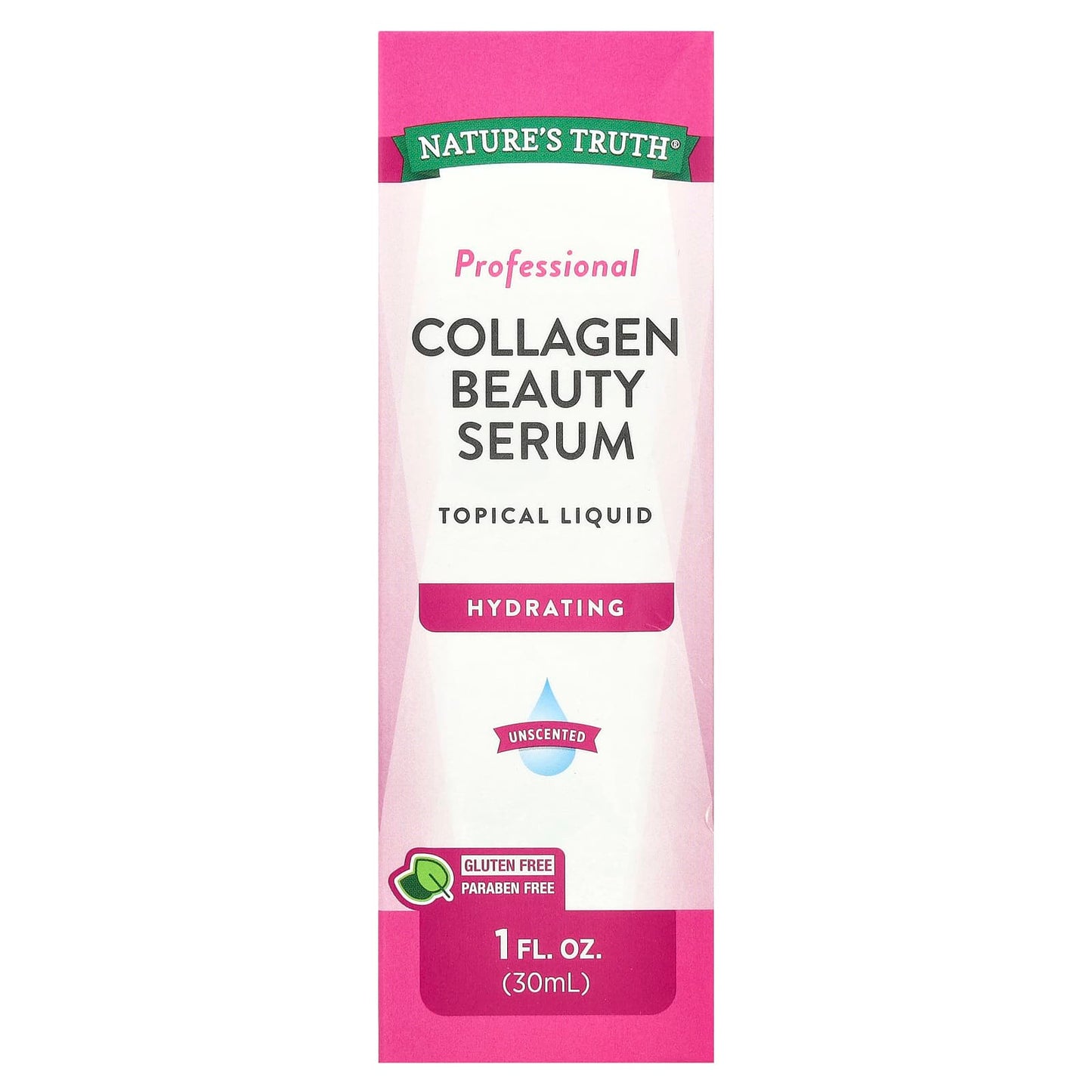 Nature's Truth, Professional Collagen Beauty Serum, Unscented, 1 fl oz (30 ml) - Image 2