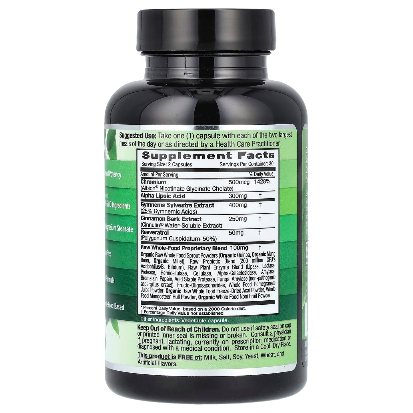 Support Healthy Blood Sugar Levels with Emerald Labs' Chromium Supplement - Image 2