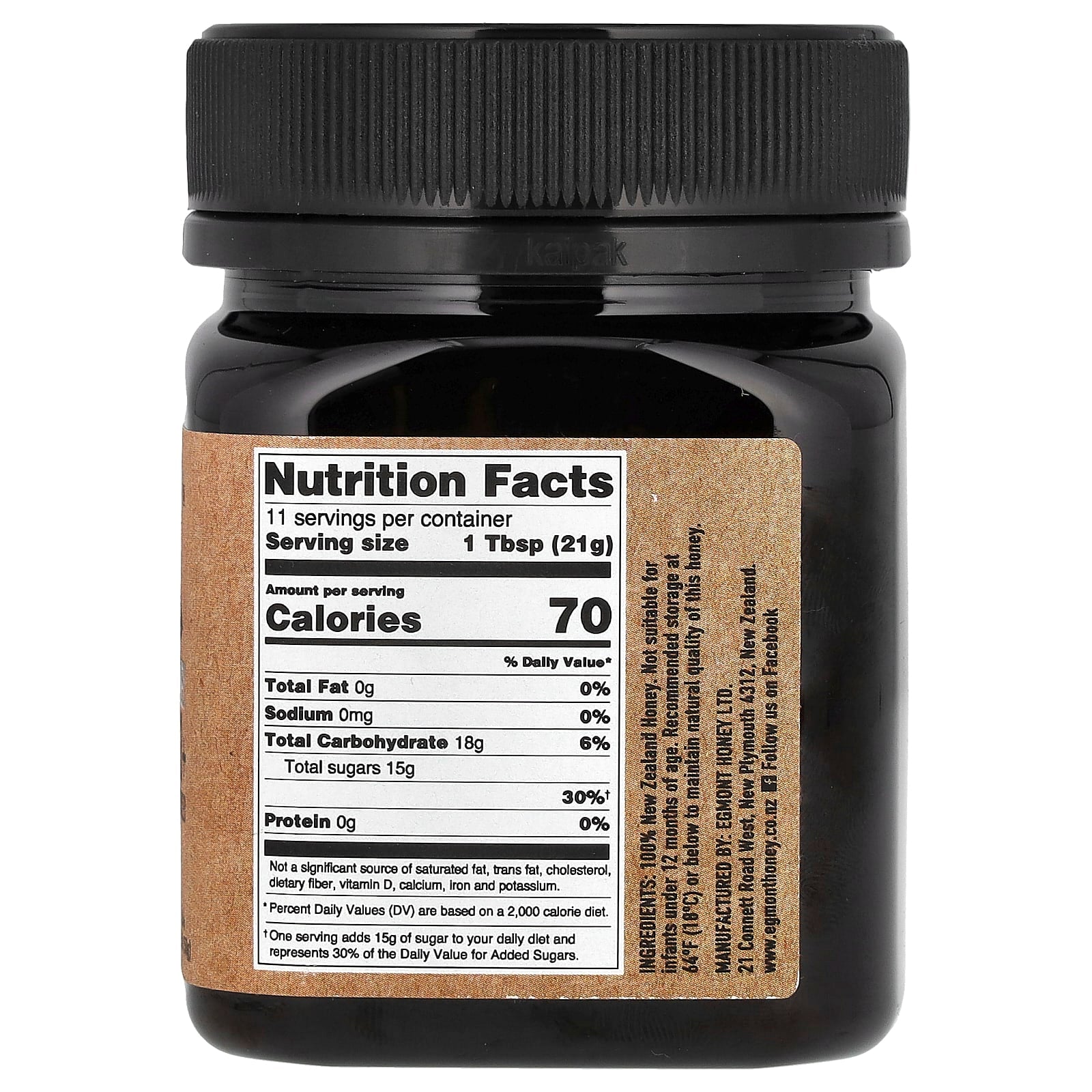 New Zealand Raw Manuka Honey UMF 16+ (250g) - Image 2
