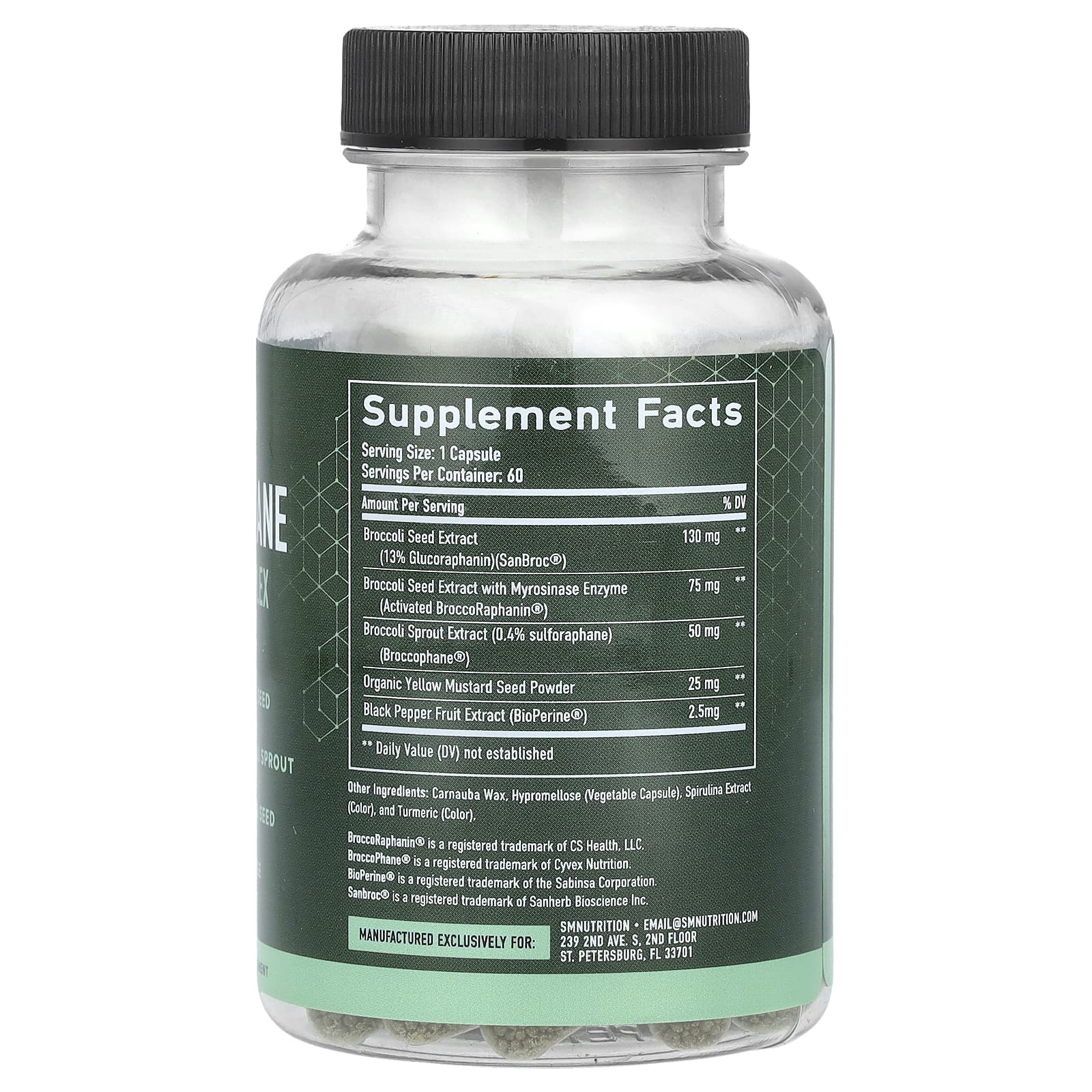 SMNutrition, Sulforaphane Activated Complex, 60 Capsules - Image 2