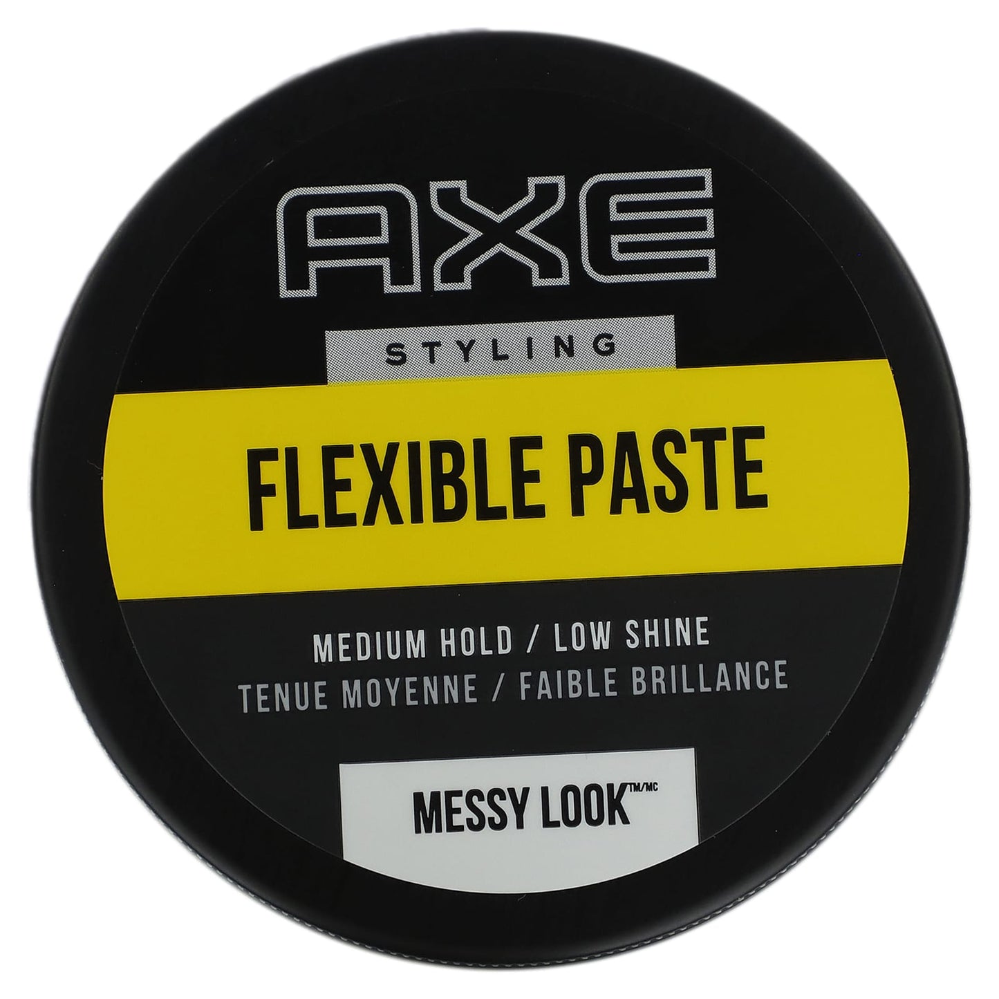 Axe Messy Look Styling Paste, Medium Hold/Low Shine, 2.64 oz (75g) - Image 1