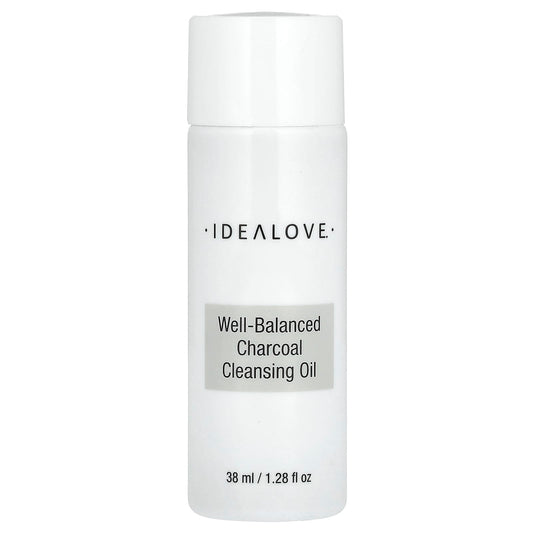 Idealove Charcoal Cleansing Oil for Glowing Skin, 1.28 fl oz - Image 1
