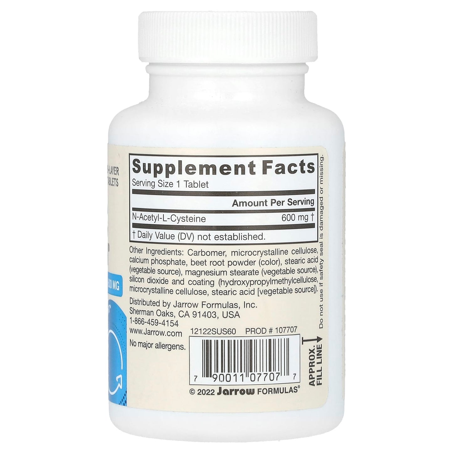Vegan N-Acetyl-L-Cysteine Supplement for Detoxification Support - Image 2