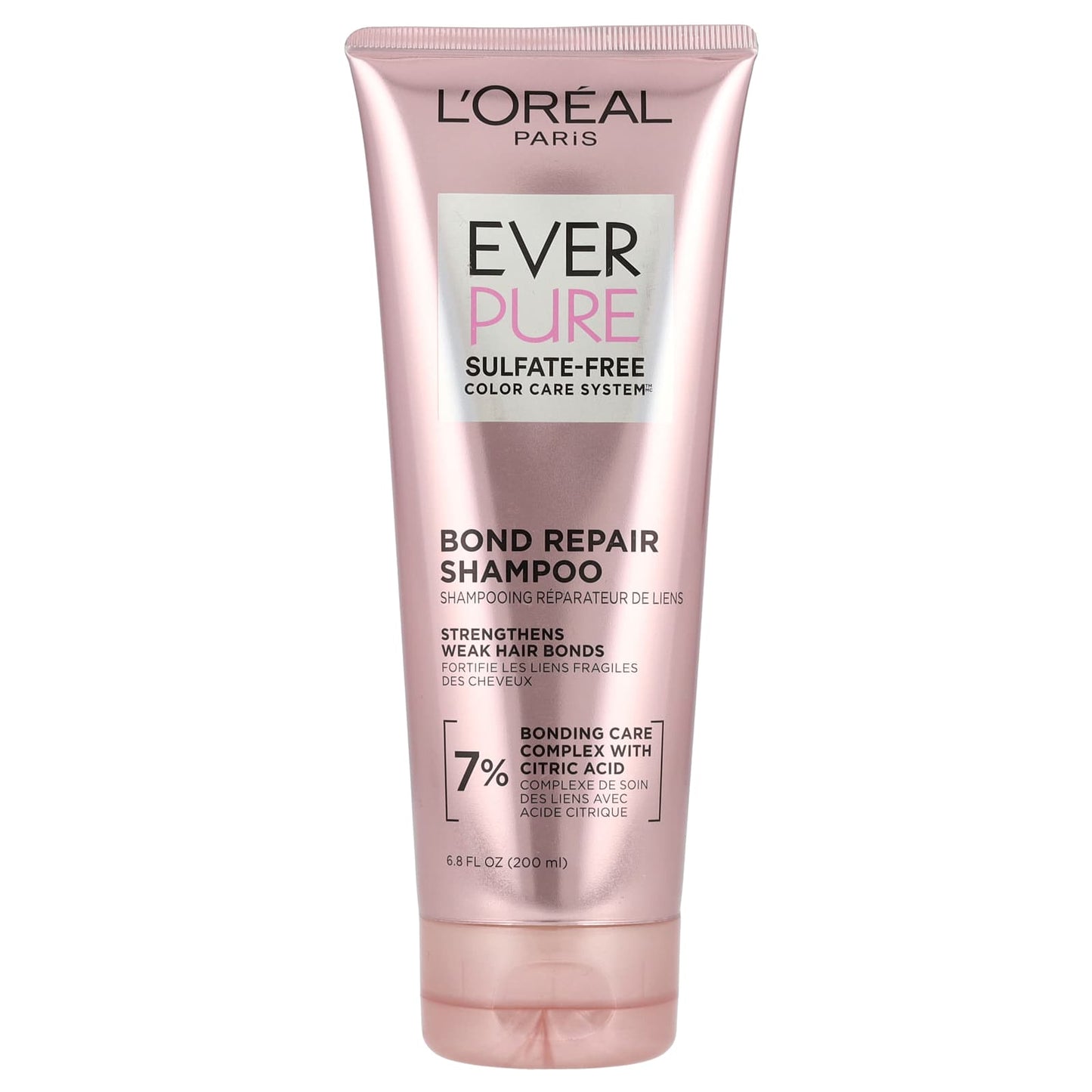 L'Oréal, EverPure, Bond Repair Shampoo, 6.8 fl oz (200 ml) - Image 1
