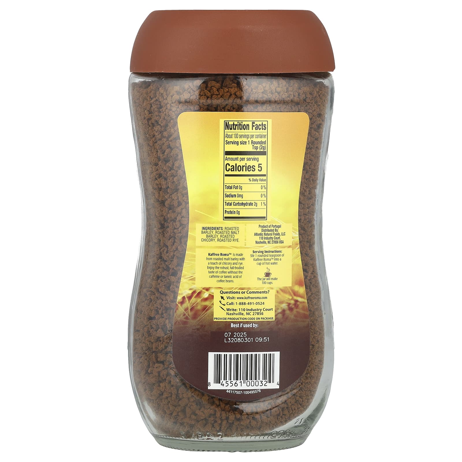 Caffeine-Free Roasted Grain Beverage - Kaffree Roma - Image 2