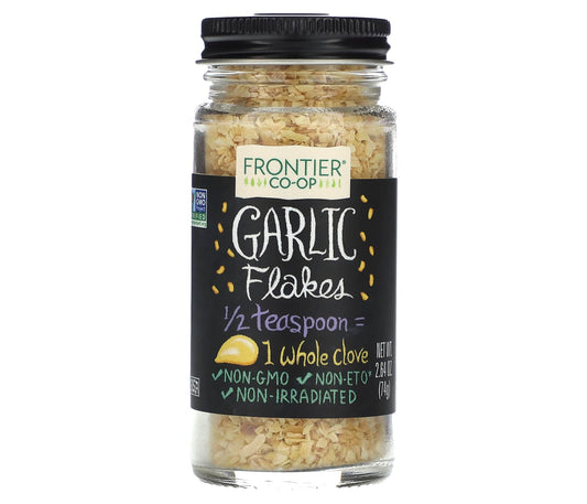 Garlic Flakes by Frontier Co-op - Organic, Non-GMO & Kosher - Image 1